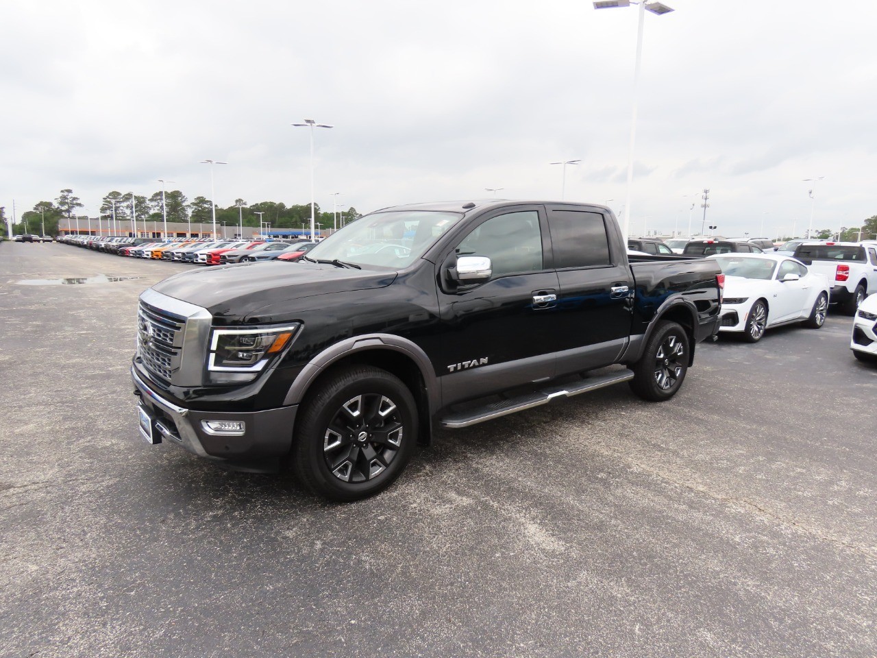 used 2021 Nissan Titan car, priced at $30,999