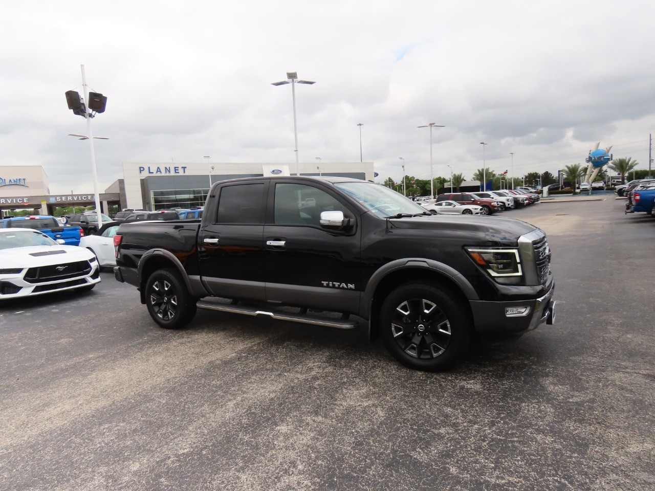 used 2021 Nissan Titan car, priced at $30,999