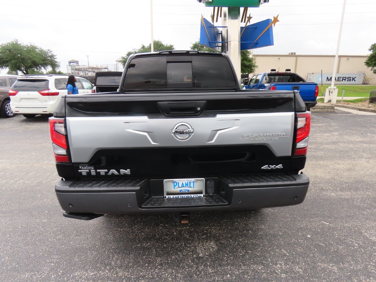 used 2021 Nissan Titan car, priced at $30,999
