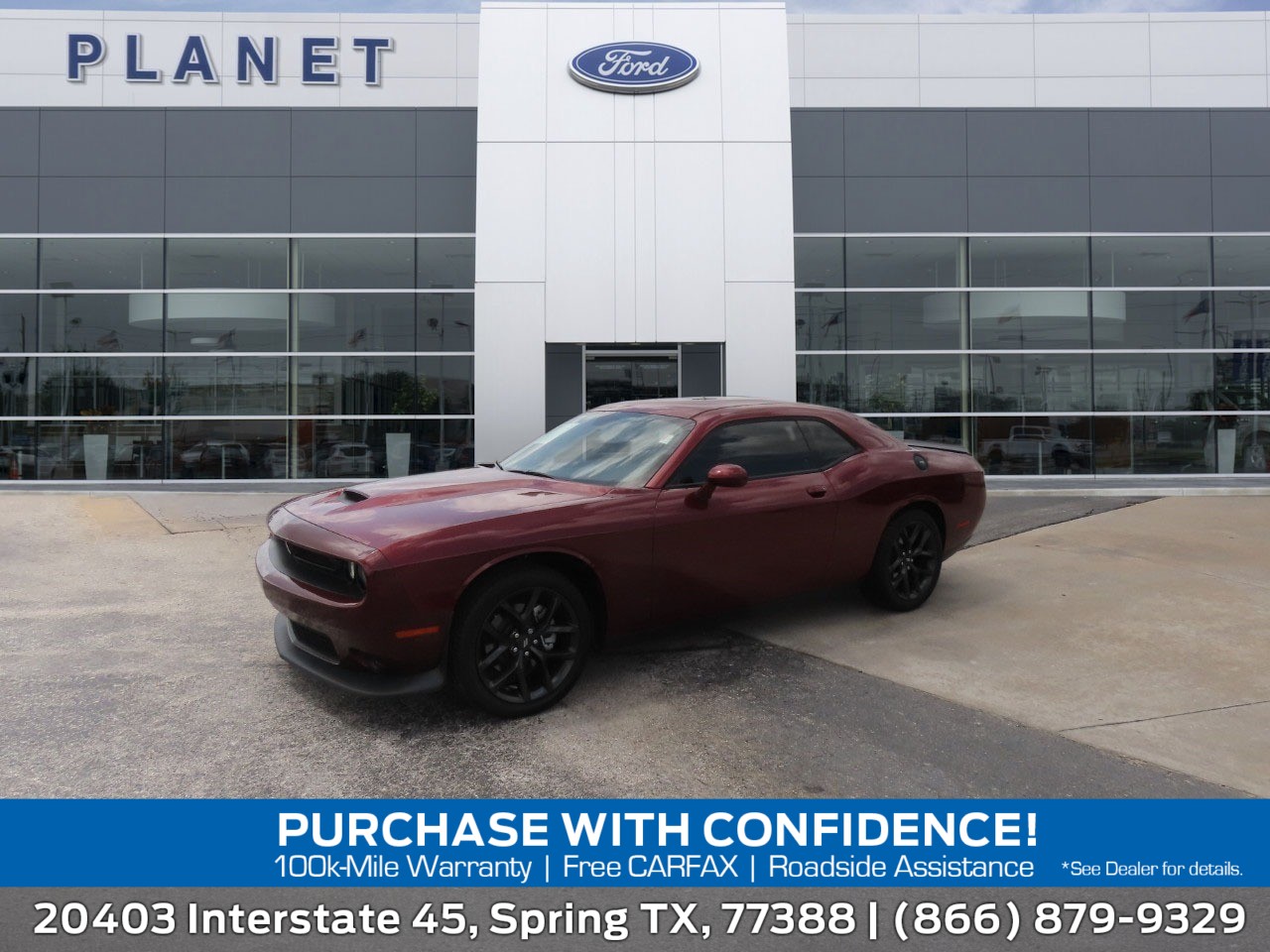 used 2021 Dodge Challenger car, priced at $16,999