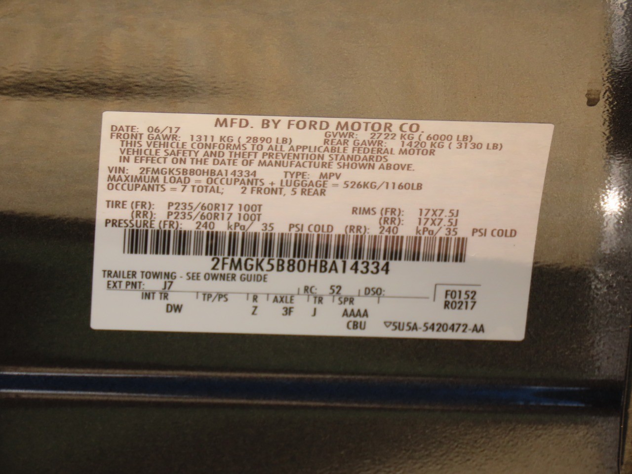 used 2017 Ford Flex car, priced at $7,999