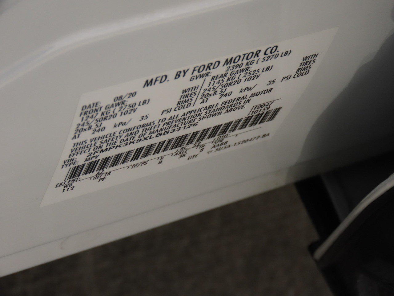 2020 Ford Edge photo 33 of 33