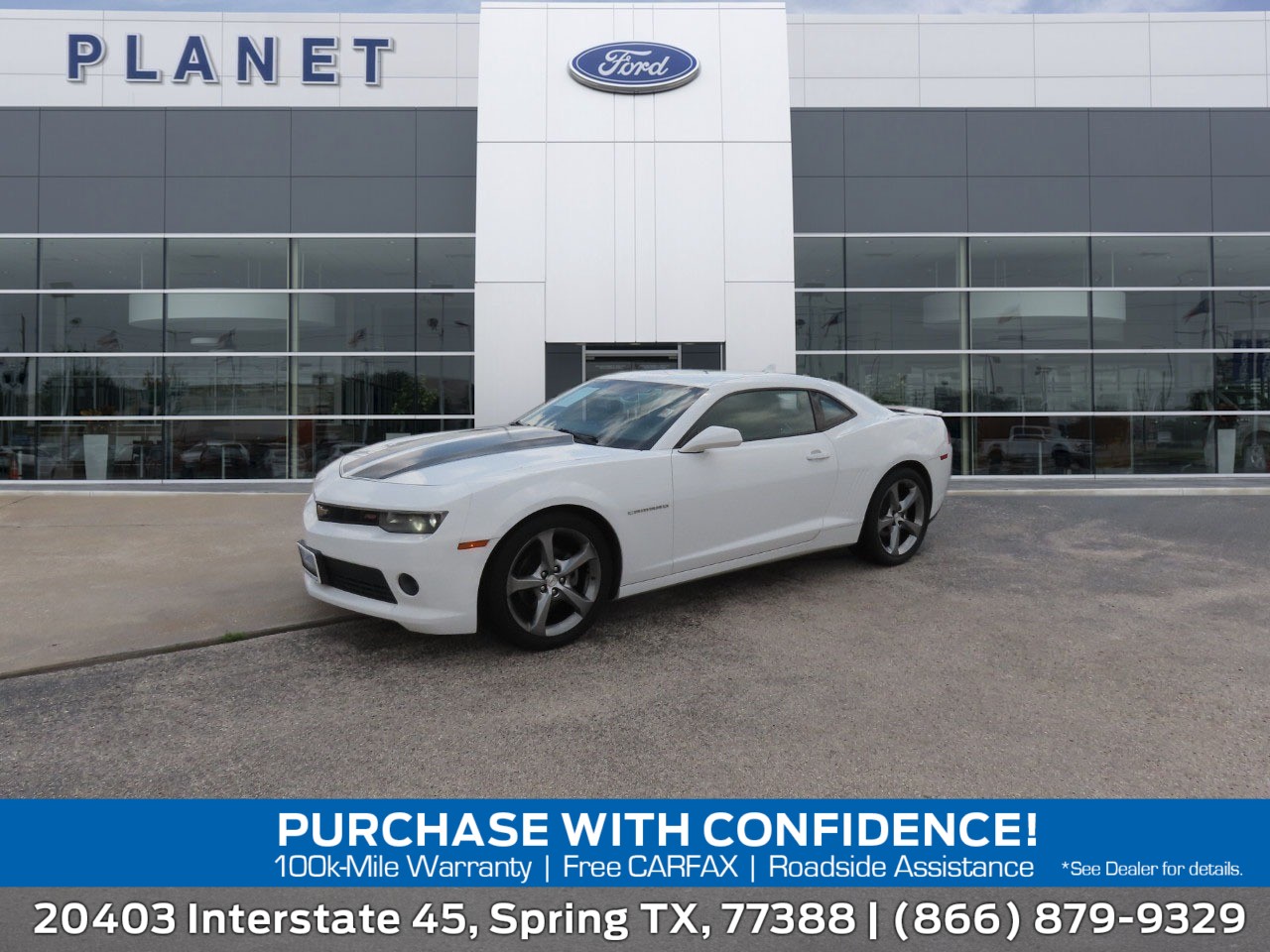 used 2014 Chevrolet Camaro car, priced at $15,999