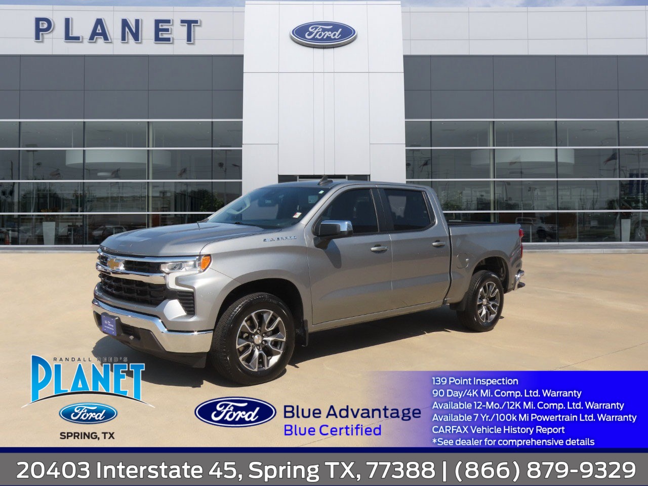 used 2024 Chevrolet Silverado 1500 car, priced at $39,999