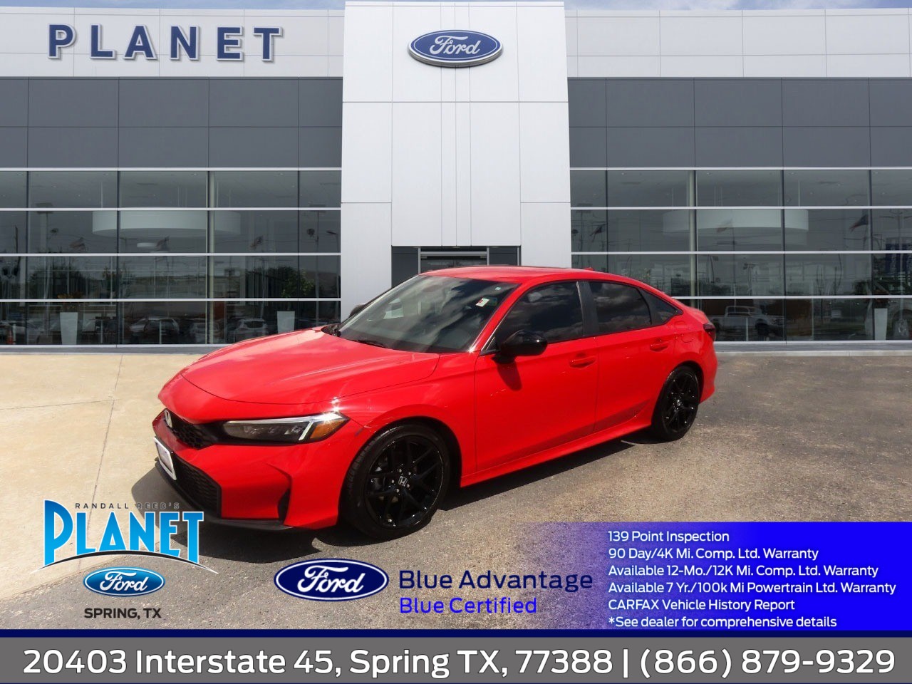 used 2025 Honda Civic car, priced at $24,999