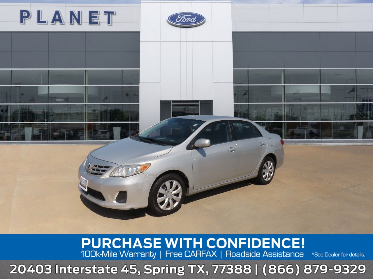 used 2013 Toyota Corolla car, priced at $5,999