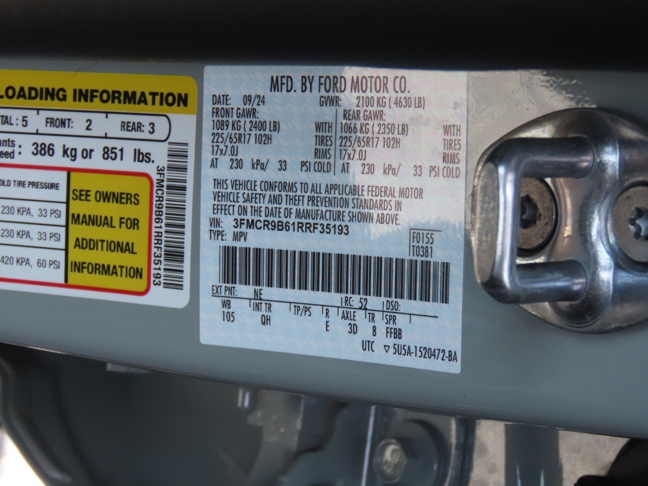 2024 Ford Bronco Sport Big Bend GRAY at Planet Ford