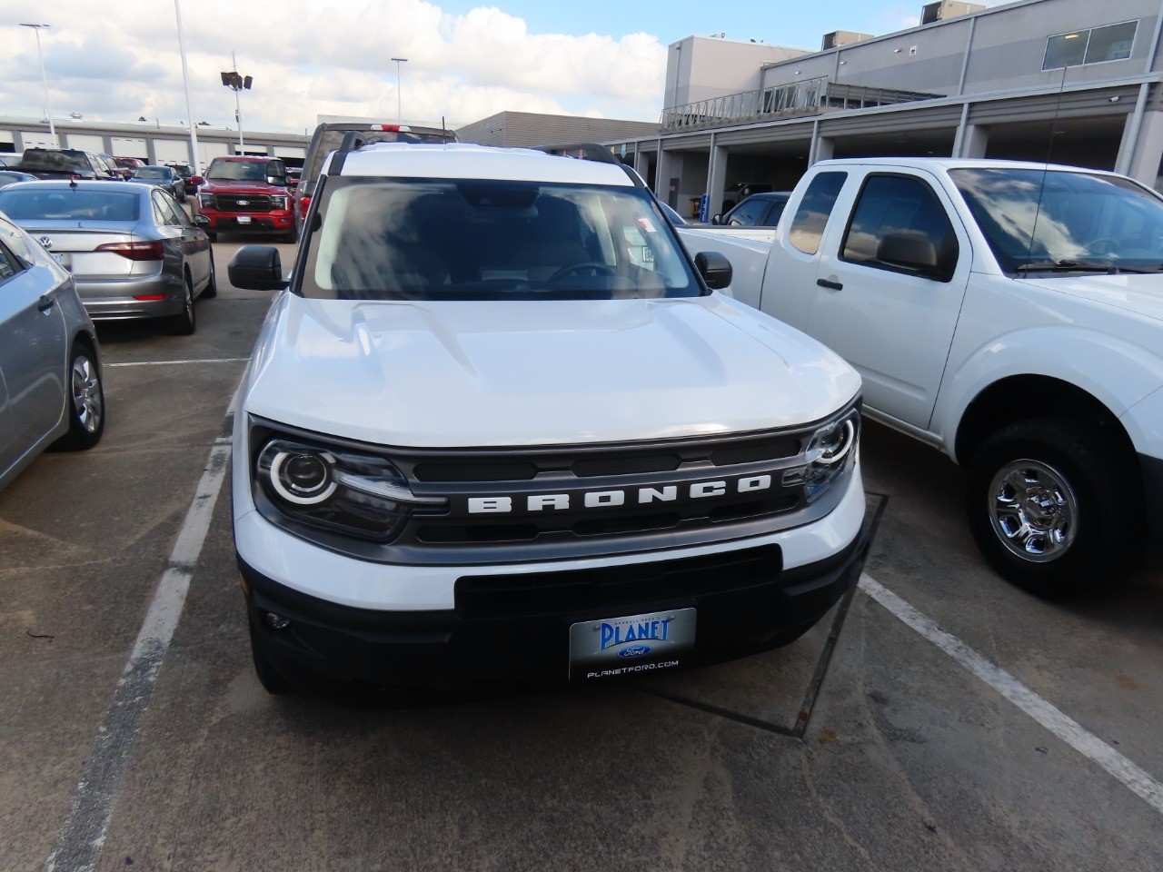 2022 Ford Bronco Sport Big Bend Oxford White at Planet Ford