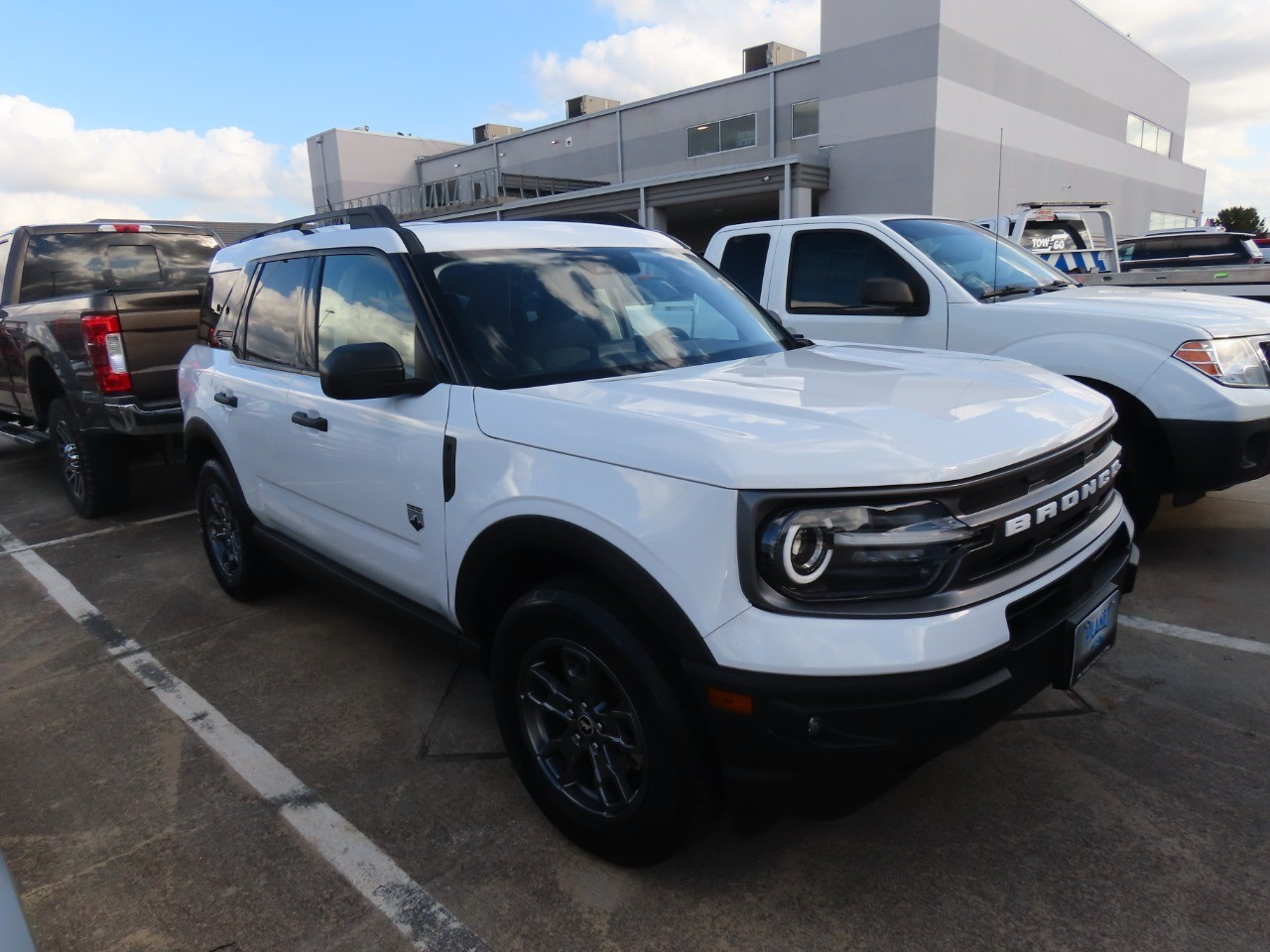 2022 Ford Bronco Sport Big Bend Oxford White at Planet Ford