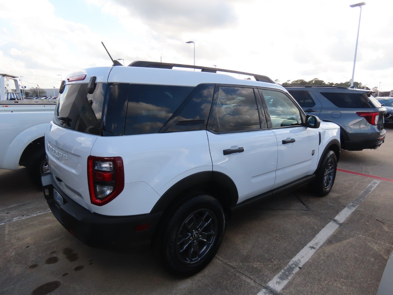 2022 Ford Bronco Sport Big Bend Oxford White at Planet Ford