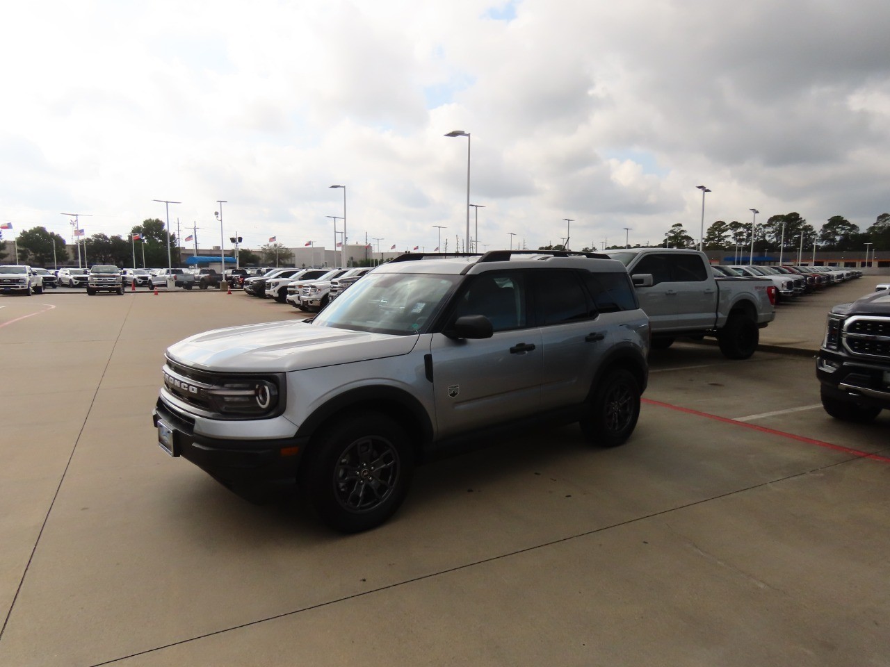 2023 Ford Bronco Sport Big Bend Iconic Silver Metallic at Planet Ford