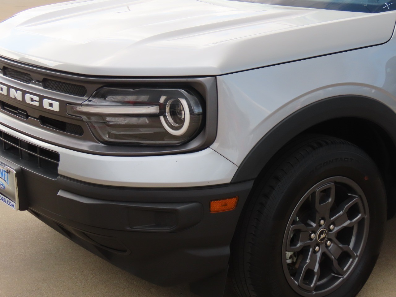 2023 Ford Bronco Sport Big Bend Iconic Silver Metallic at Planet Ford