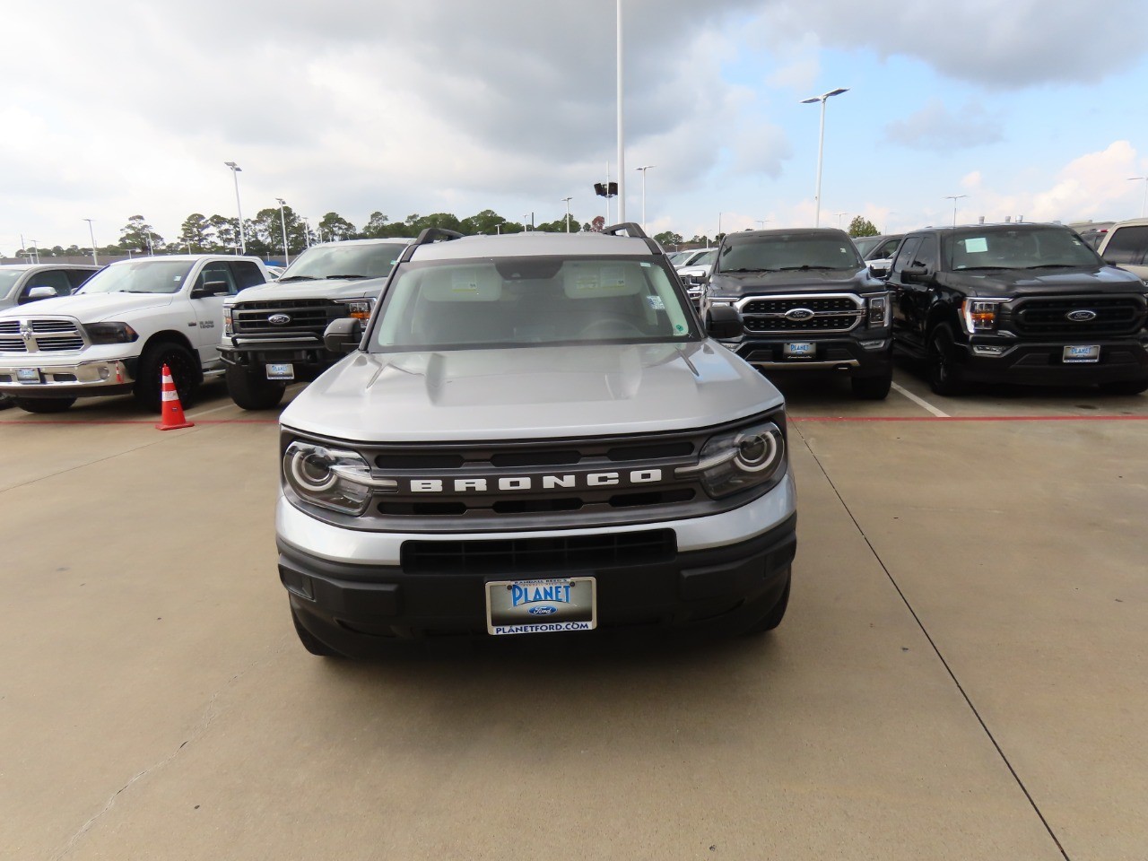 2023 Ford Bronco Sport Big Bend Iconic Silver Metallic at Planet Ford