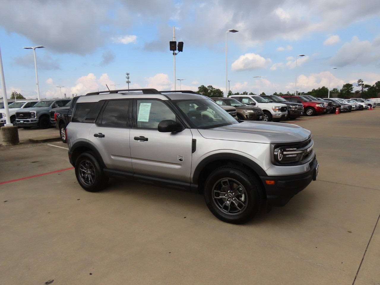 2023 Ford Bronco Sport Big Bend Iconic Silver Metallic at Planet Ford