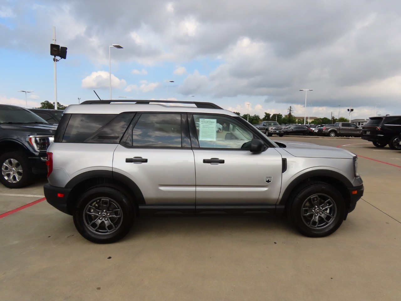 2023 Ford Bronco Sport Big Bend Iconic Silver Metallic at Planet Ford