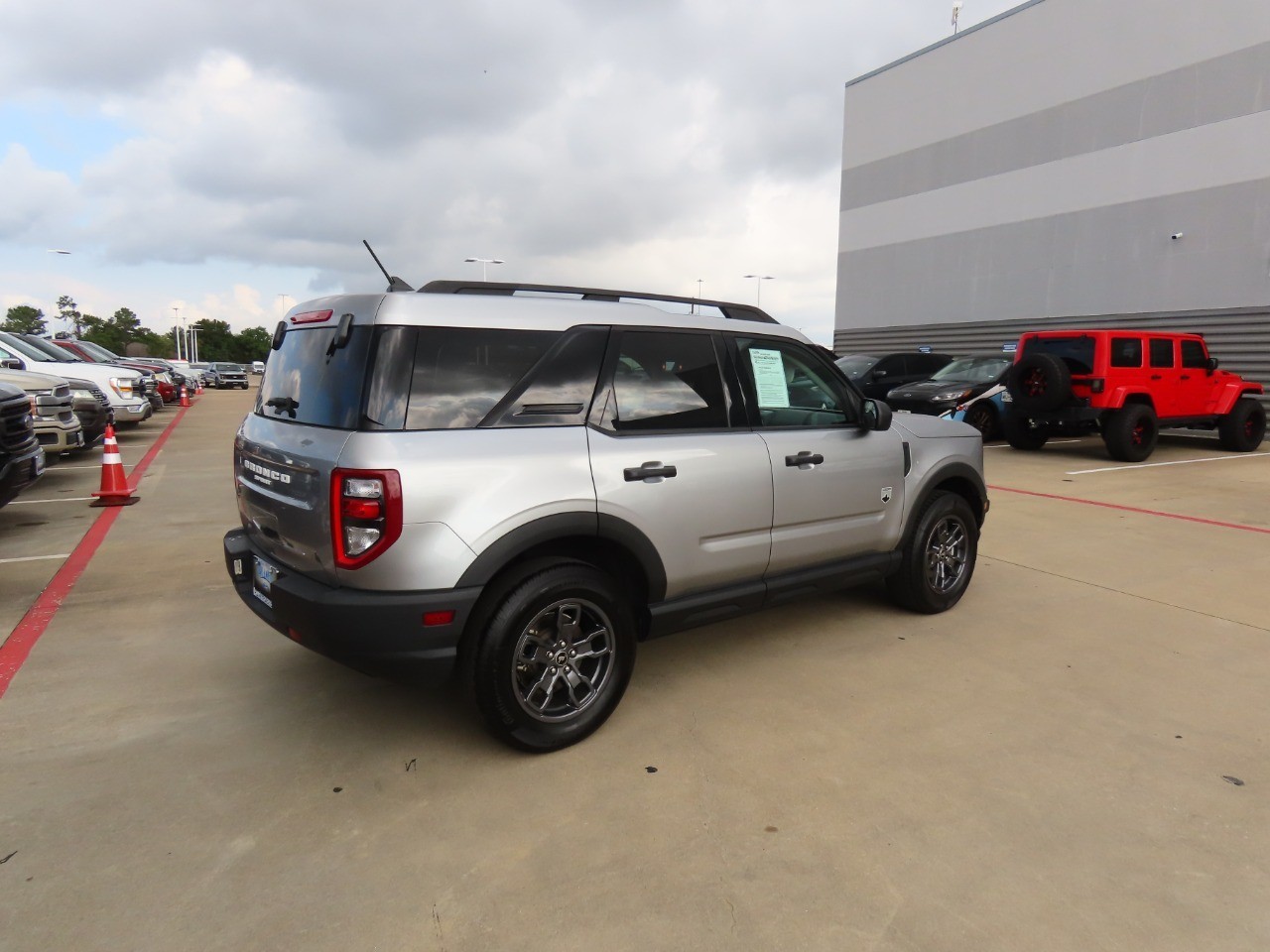 2023 Ford Bronco Sport Big Bend Iconic Silver Metallic at Planet Ford