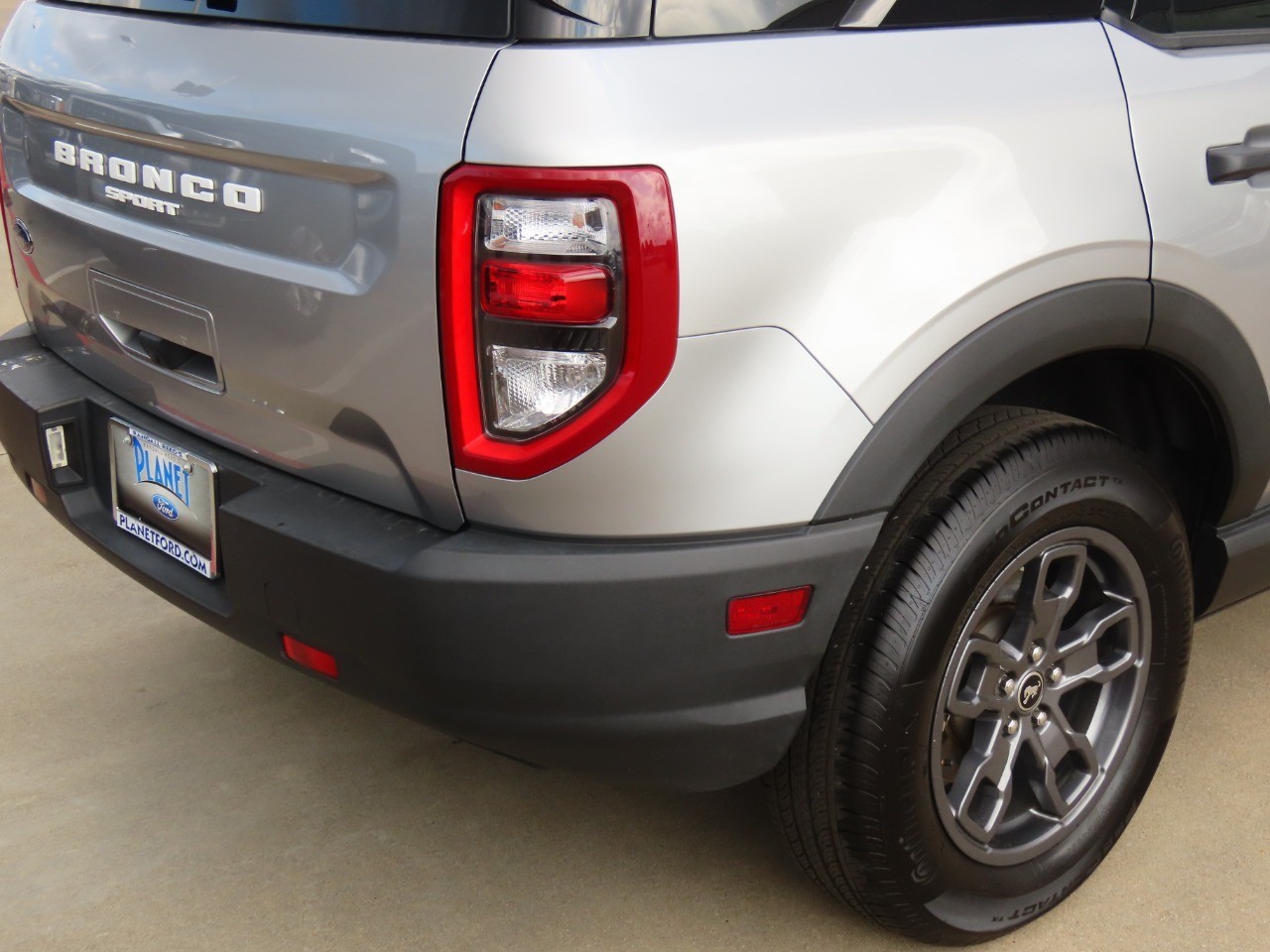 2023 Ford Bronco Sport Big Bend Iconic Silver Metallic at Planet Ford