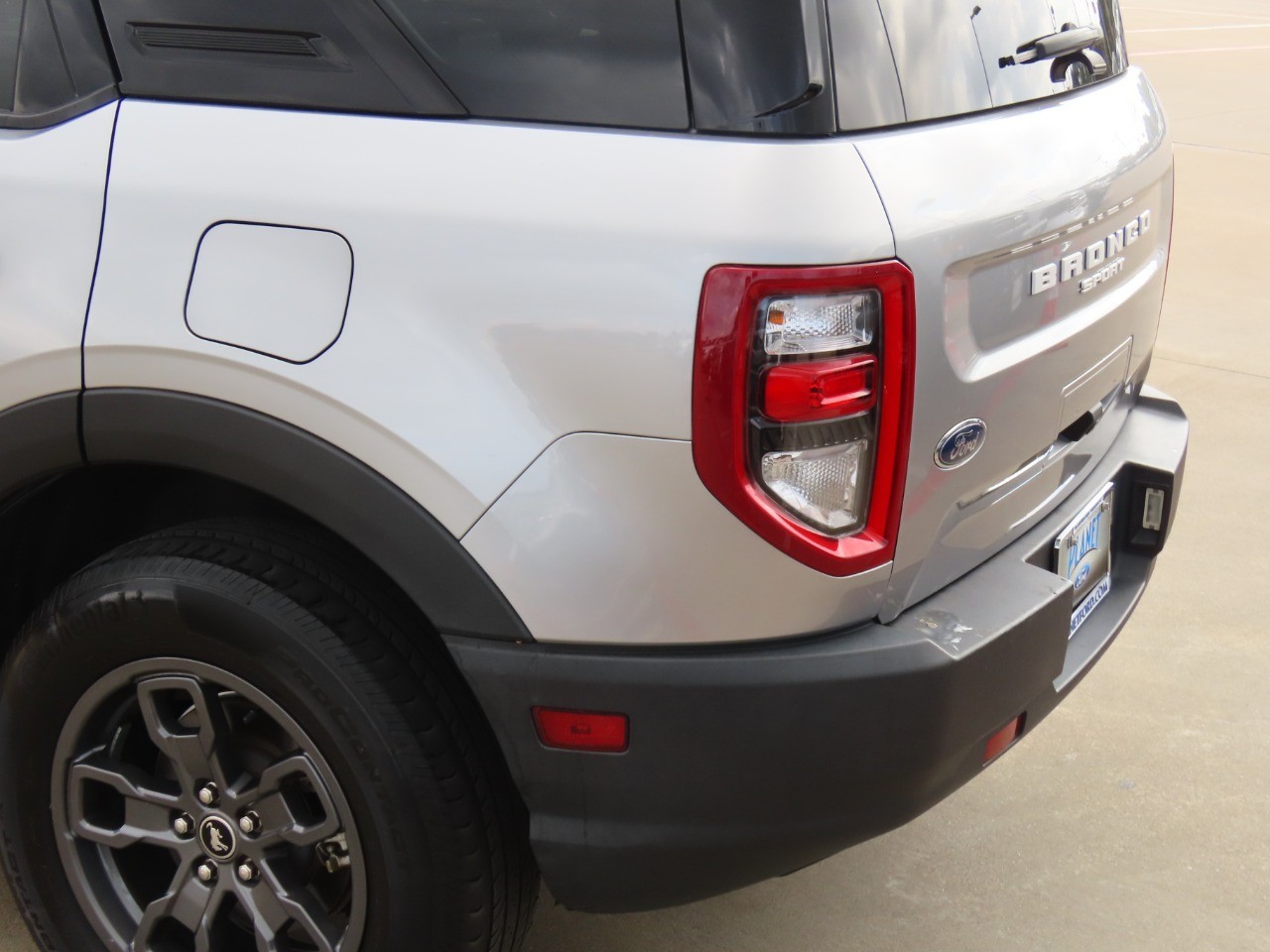 2023 Ford Bronco Sport Big Bend Iconic Silver Metallic at Planet Ford