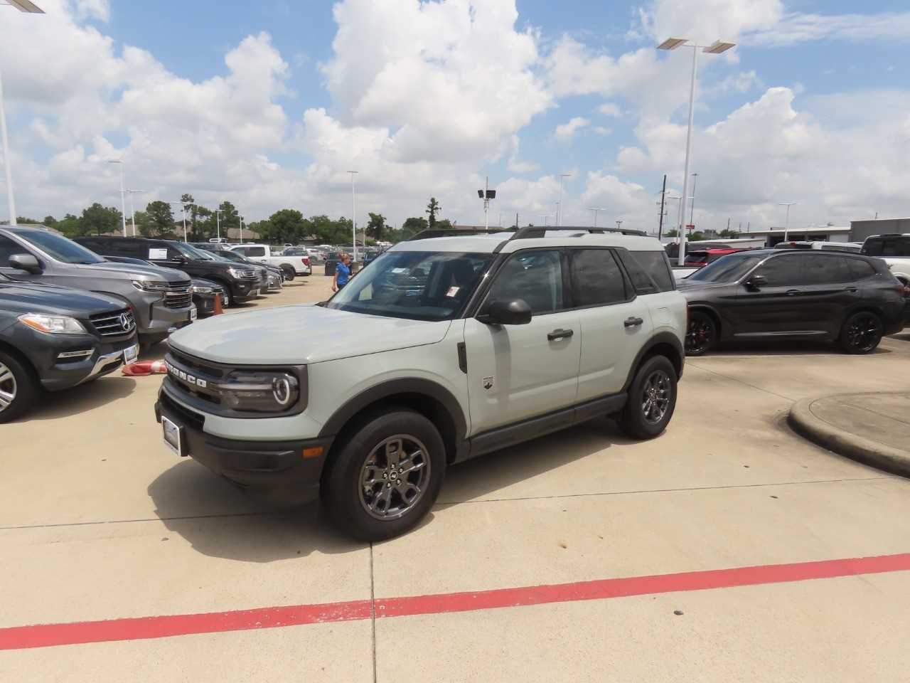 2024 Ford Bronco Sport Big Bend Cactus Gray at Planet Ford