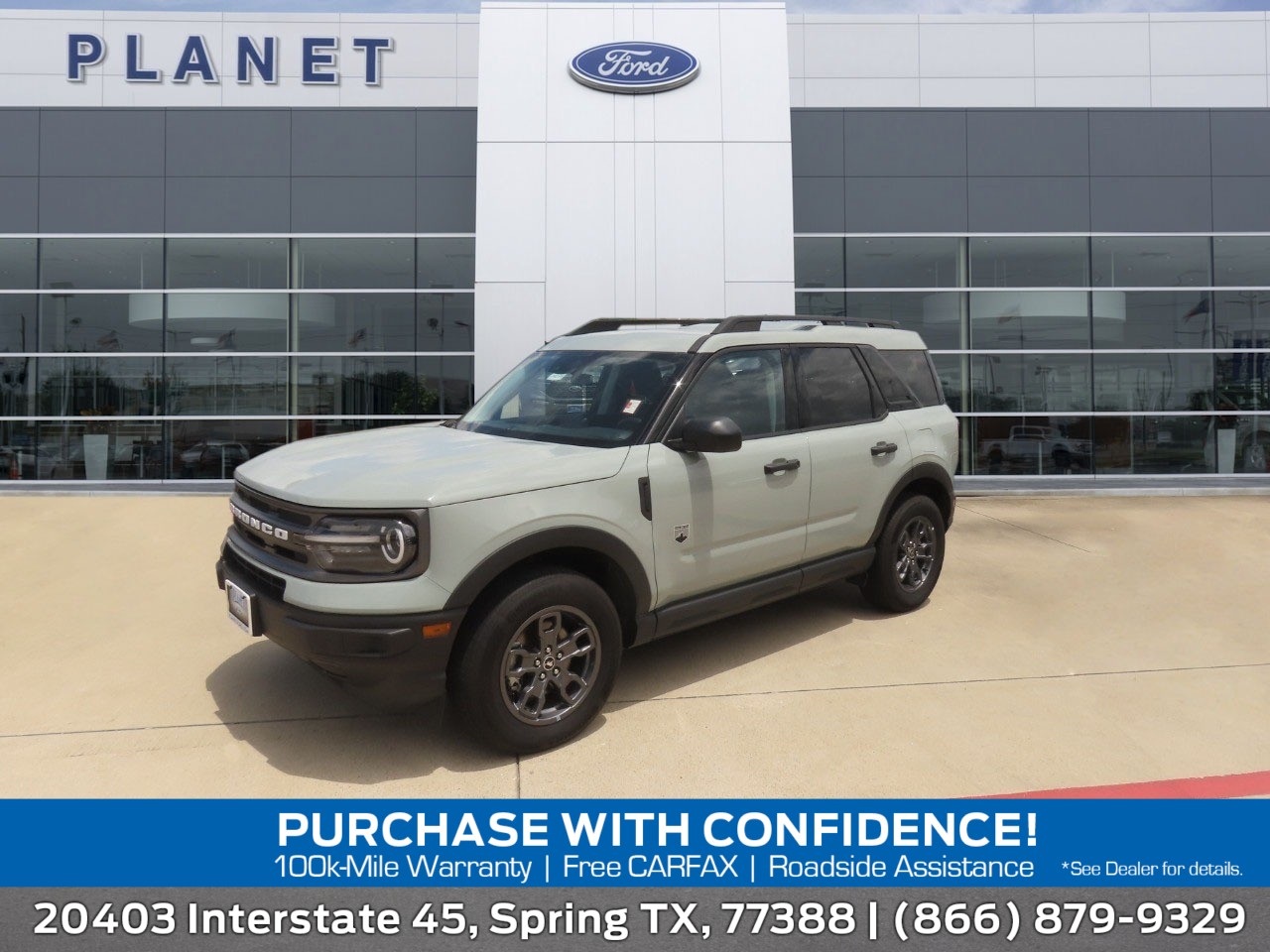 2024 Ford Bronco Sport Big Bend Cactus Gray at Planet Ford