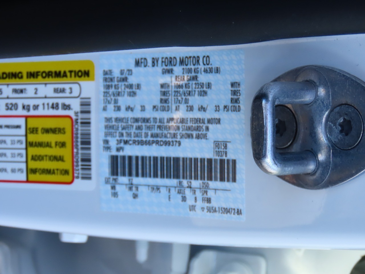 2023 Ford Bronco Sport Big Bend Oxford White at Planet Ford