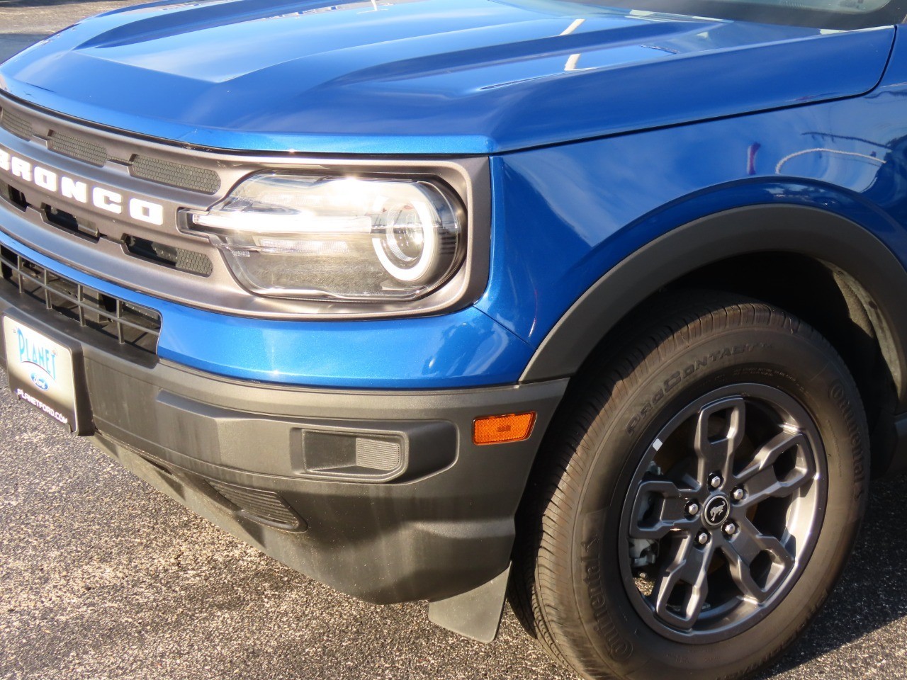 2024 Ford Bronco Sport Big Bend Atlas Blue Metallic at Planet Ford