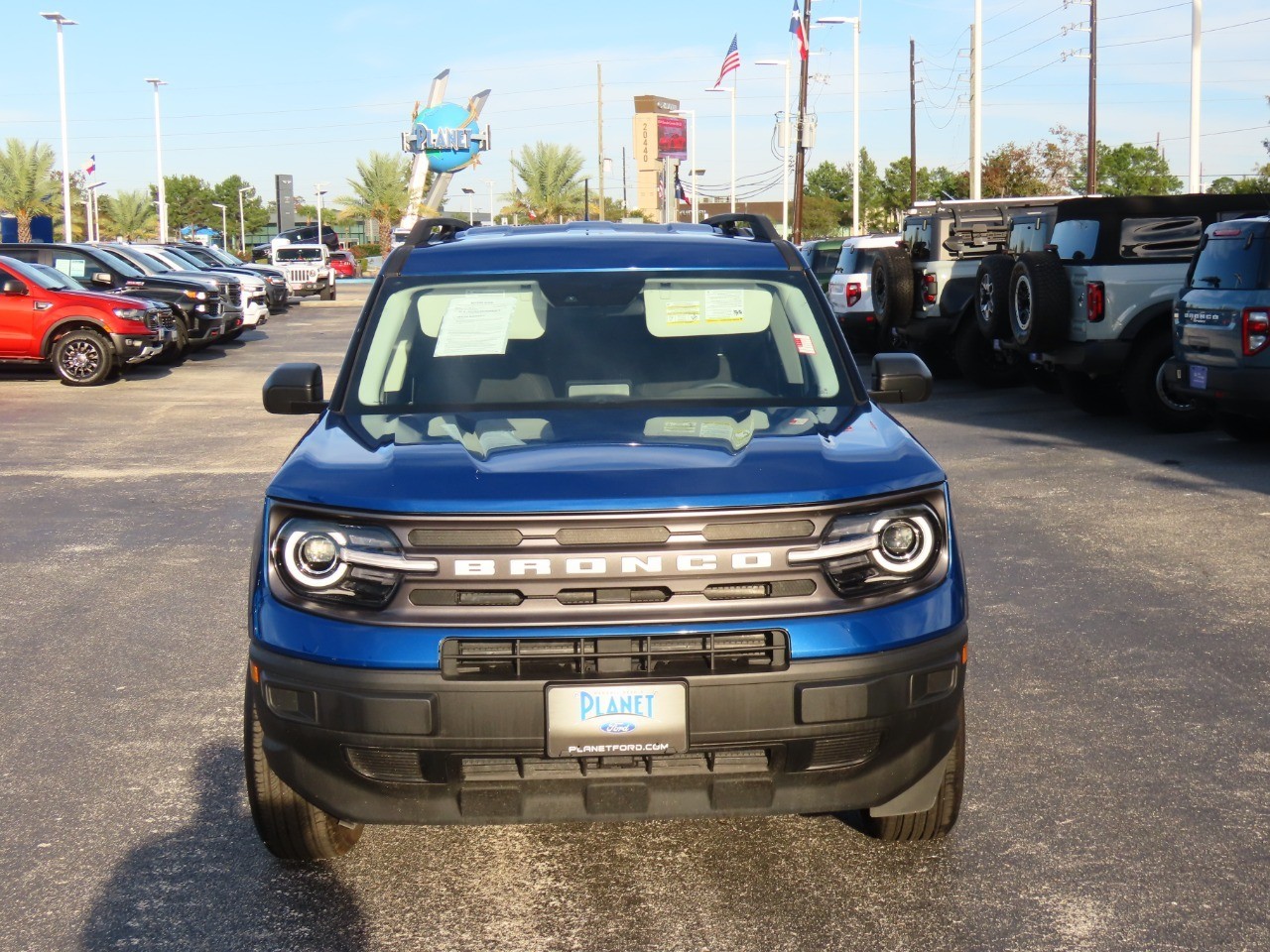 2024 Ford Bronco Sport Big Bend Atlas Blue Metallic at Planet Ford