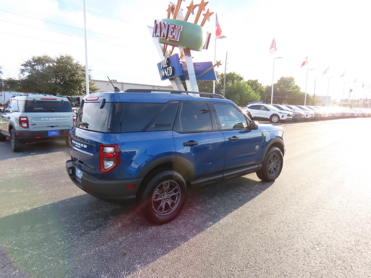 2024 Ford Bronco Sport Big Bend Atlas Blue Metallic at Planet Ford