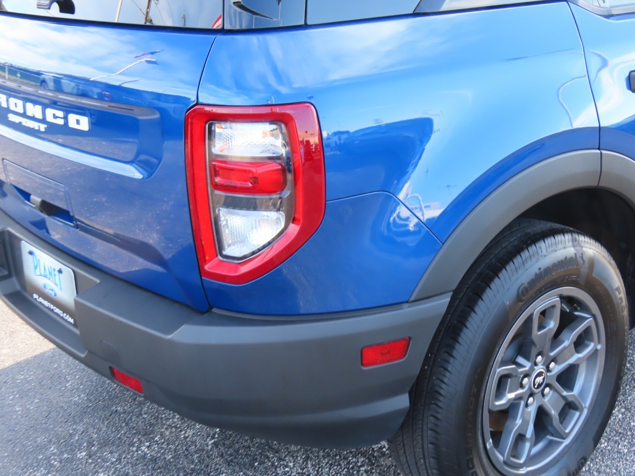 2024 Ford Bronco Sport Big Bend Atlas Blue Metallic at Planet Ford