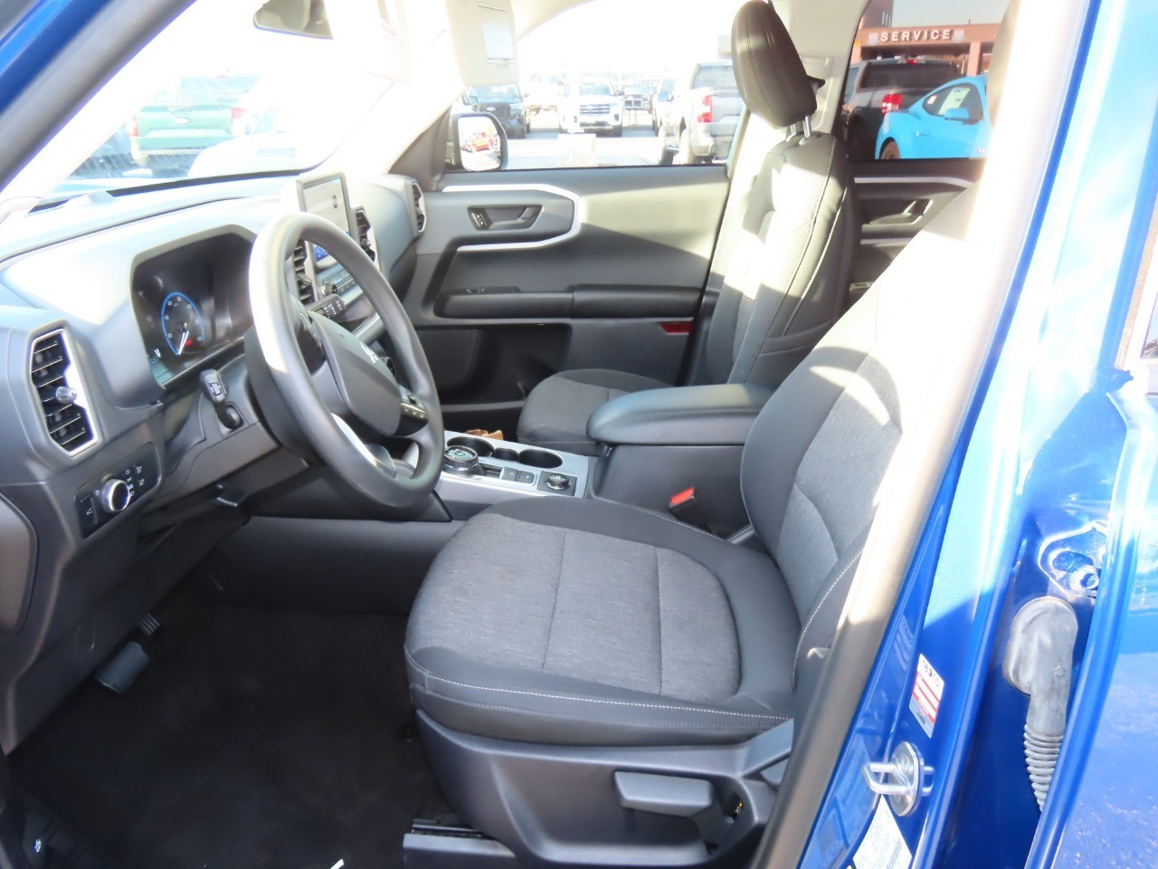 2024 Ford Bronco Sport Big Bend Atlas Blue Metallic at Planet Ford