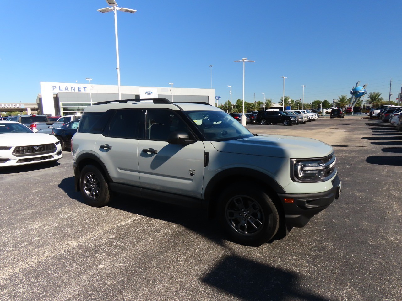 2023 Ford Bronco Sport Big Bend Cactus Gray at Planet Ford