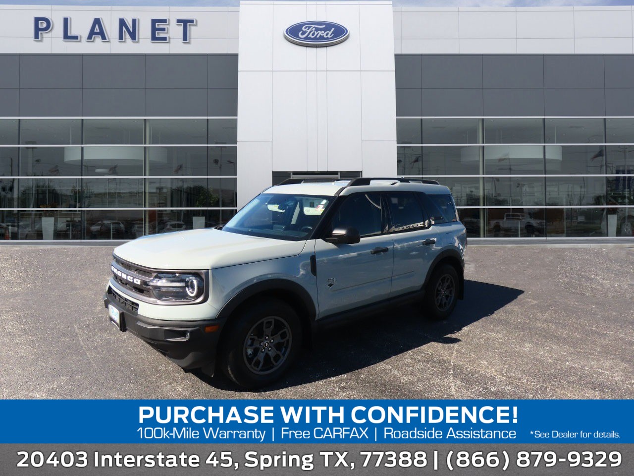 2023 Ford Bronco Sport Big Bend Cactus Gray at Planet Ford