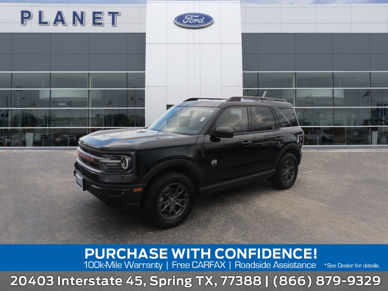 2024 Ford Bronco Sport Big Bend Shadow Black at Planet Ford