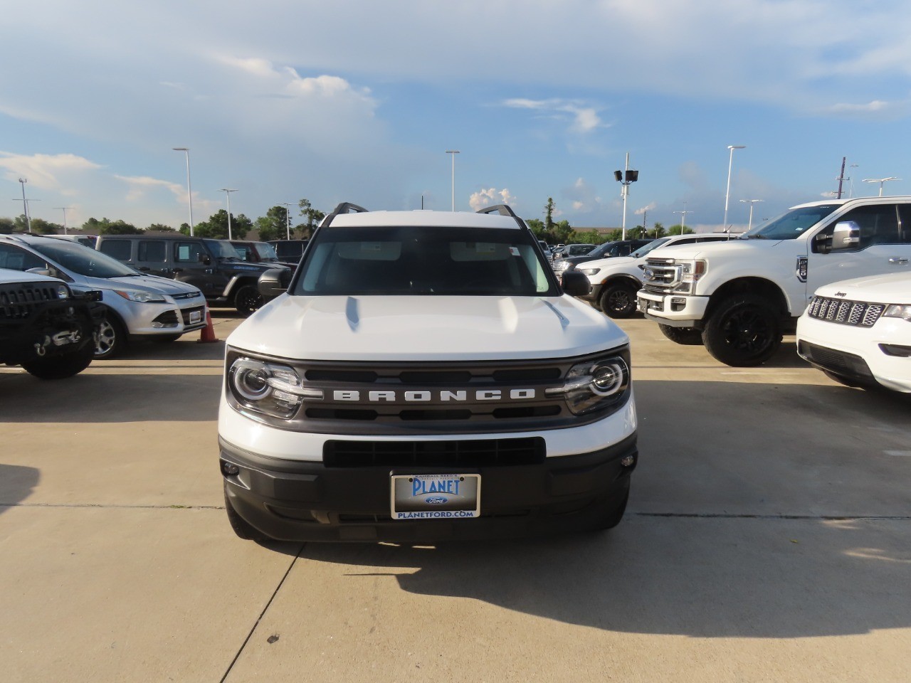 2024 Ford Bronco Sport Big Bend Oxford White at Planet Ford