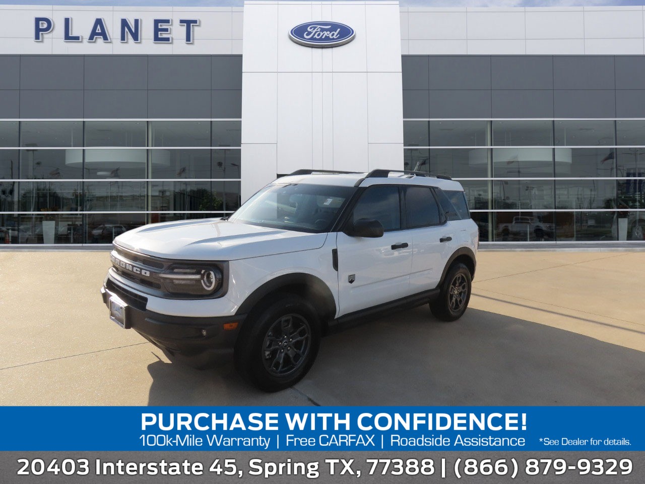 2024 Ford Bronco Sport Big Bend Oxford White at Planet Ford