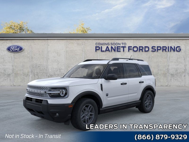 2025 Ford Bronco Sport Big Bend Oxford White at Planet Ford