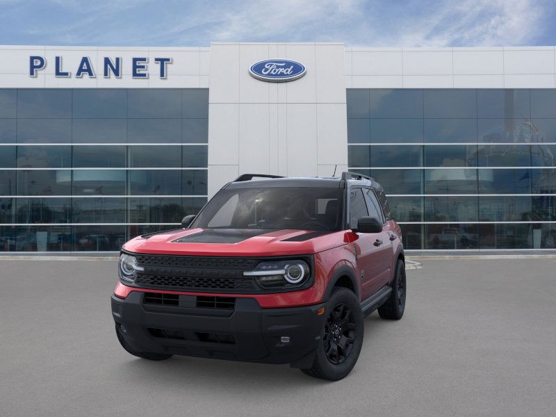 2025 Ford Bronco Sport Big Bend Ruby Red Metallic Tinted Clearcoat at Planet Ford