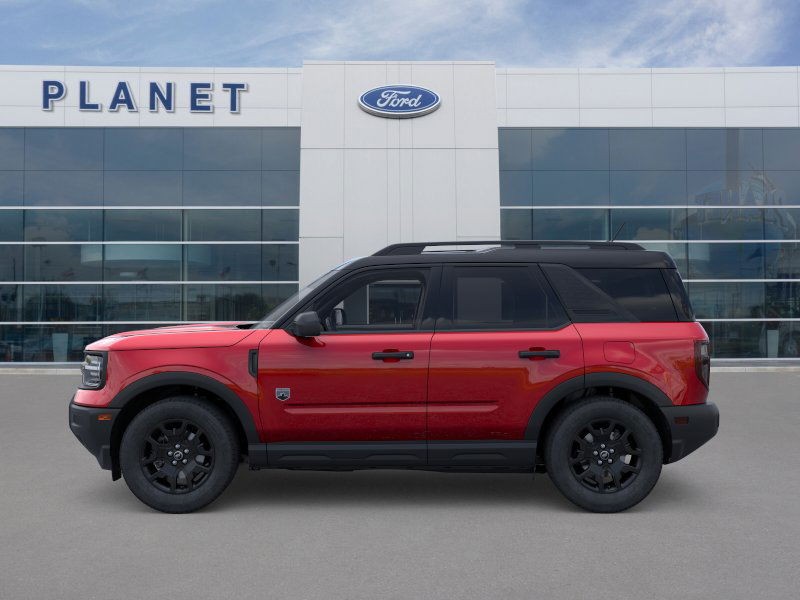 2025 Ford Bronco Sport Big Bend Ruby Red Metallic Tinted Clearcoat at Planet Ford