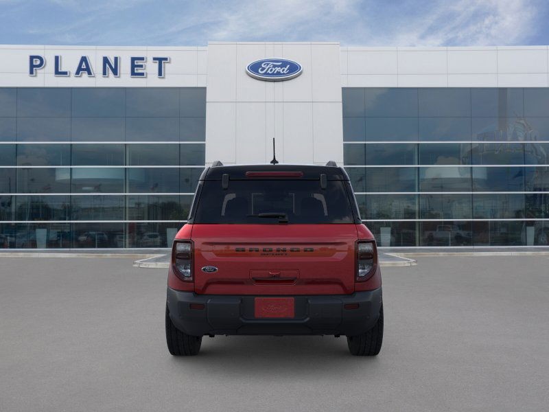 2025 Ford Bronco Sport Big Bend Ruby Red Metallic Tinted Clearcoat at Planet Ford