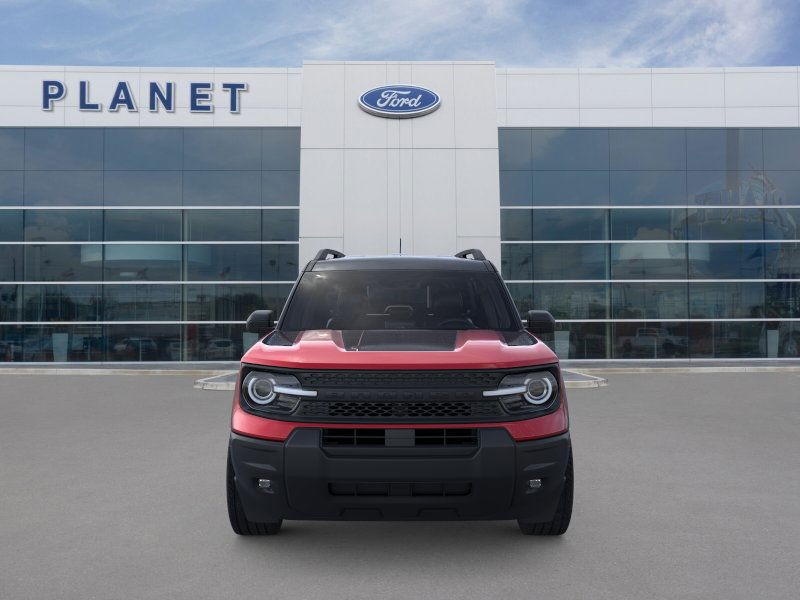 2025 Ford Bronco Sport Big Bend Ruby Red Metallic Tinted Clearcoat at Planet Ford