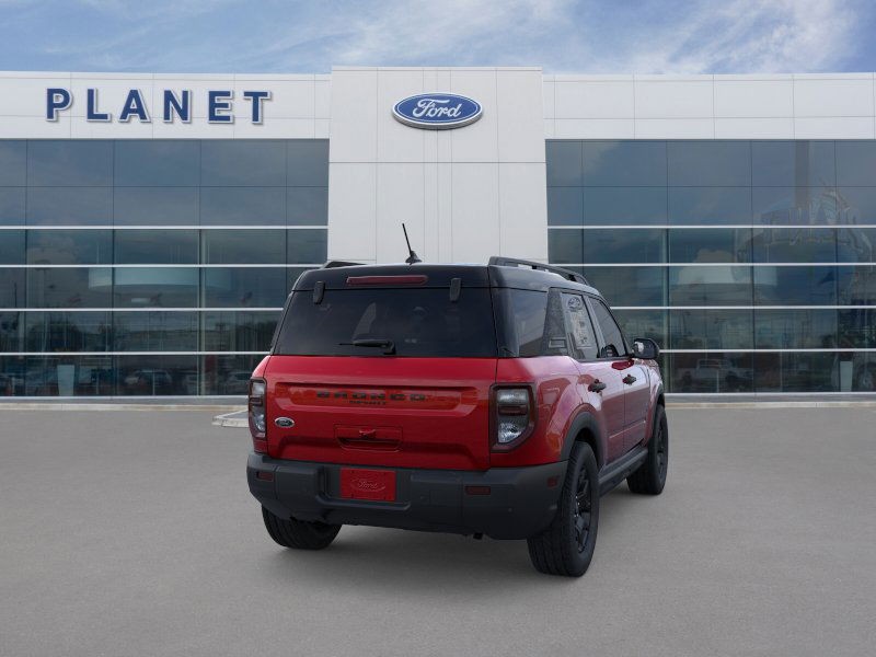 2025 Ford Bronco Sport Big Bend Ruby Red Metallic Tinted Clearcoat at Planet Ford