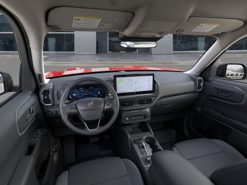 2025 Ford Bronco Sport Big Bend Ruby Red Metallic Tinted Clearcoat at Planet Ford