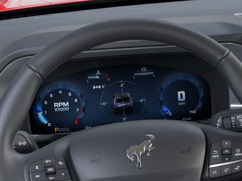 2025 Ford Bronco Sport Big Bend Ruby Red Metallic Tinted Clearcoat at Planet Ford