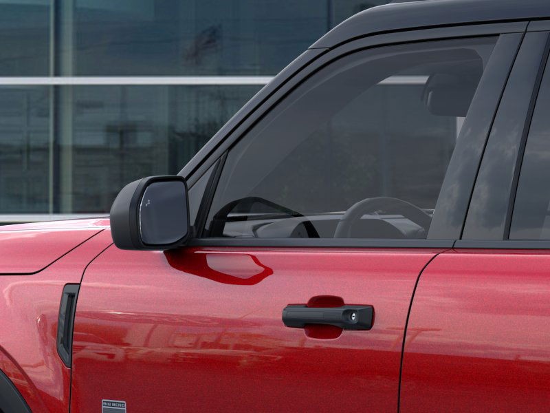 2025 Ford Bronco Sport Big Bend Ruby Red Metallic Tinted Clearcoat at Planet Ford