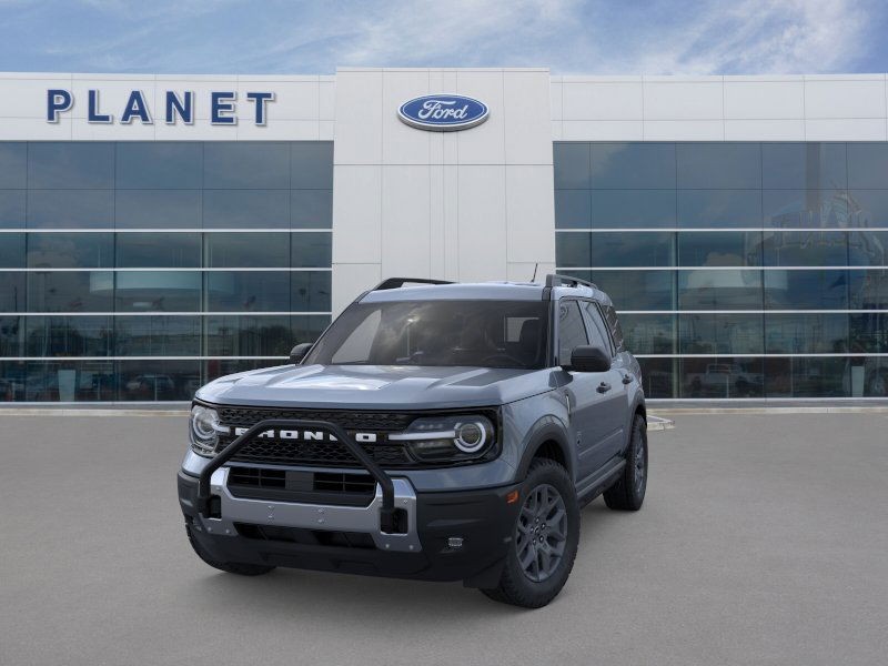 2025 Ford Bronco Sport Big Bend Azure Gray Metallic Tri-Coat at Planet Ford