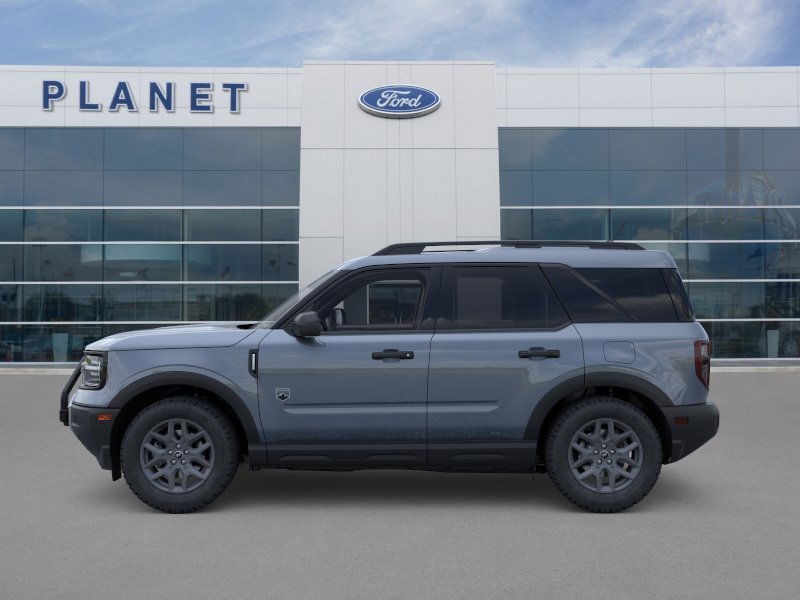 2025 Ford Bronco Sport Big Bend Azure Gray Metallic Tri-Coat at Planet Ford