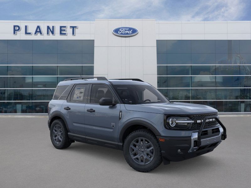 2025 Ford Bronco Sport Big Bend Azure Gray Metallic Tri-Coat at Planet Ford