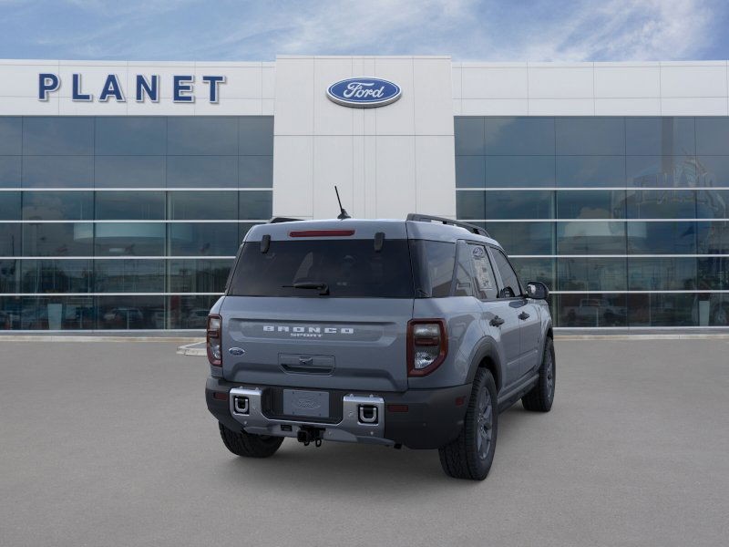 2025 Ford Bronco Sport Big Bend Azure Gray Metallic Tri-Coat at Planet Ford