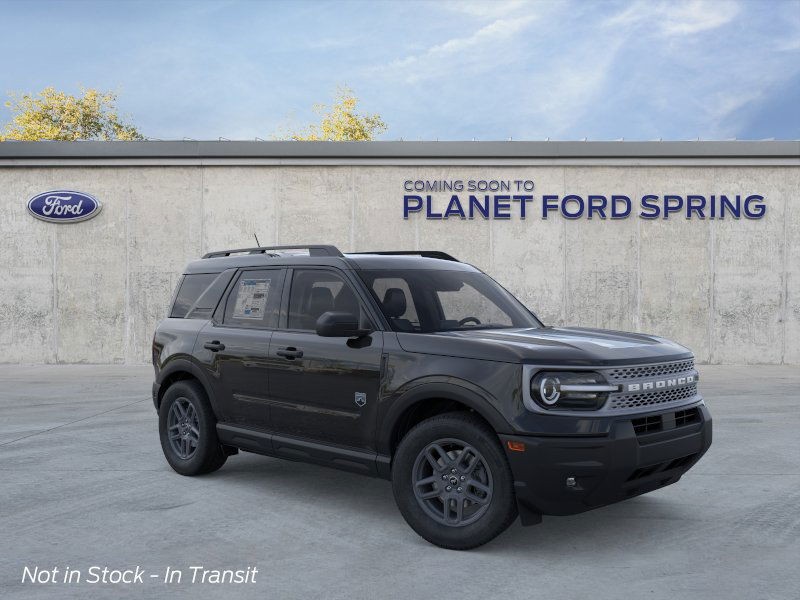 2025 Ford Bronco Sport Big Bend Shadow Black at Planet Ford