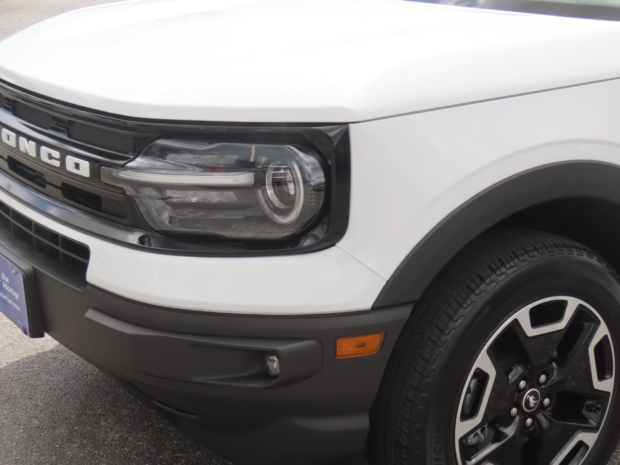 2024 Ford Bronco Sport Outer Banks Oxford White at Planet Ford